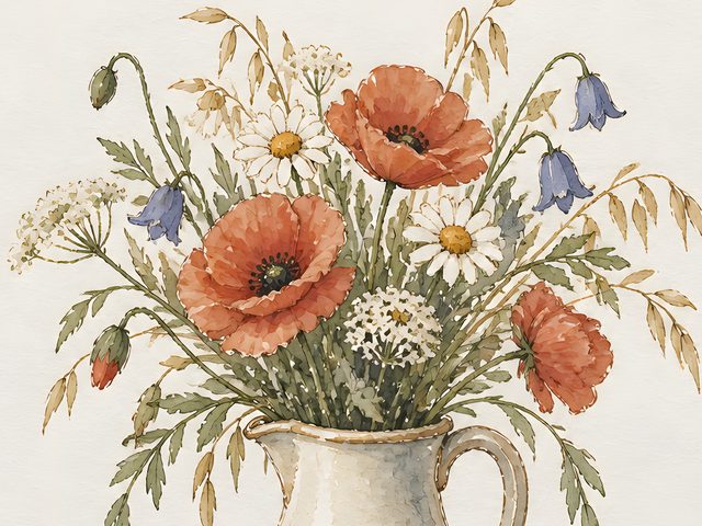 O Taste and See That the LORD Is Good, Psalm 34:8 watercolor print, close-up of the watercolor painting