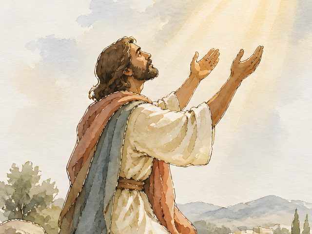 Whosoever Shall Call Upon the Name of the Lord, Romans 10:13 watercolor print, close-up of the watercolor painting